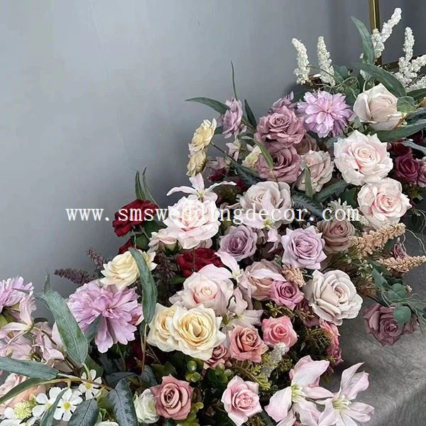 fake flower table runnner