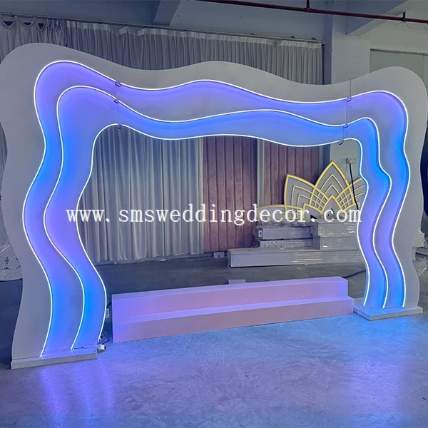 pvc wedding backdrop